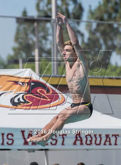 Thumbnail 3 in CIF State Boys Diving Championships photogallery.