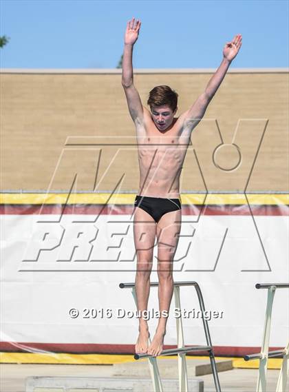 Thumbnail 3 in CIF State Boys Diving Championships photogallery.