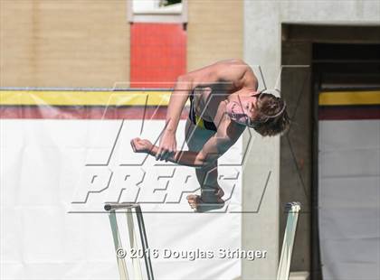 Thumbnail 3 in CIF State Boys Diving Championships photogallery.