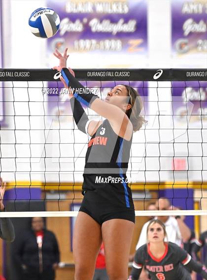 Thumbnail 3 in Mater Dei vs. Timpview (Durango Fall Classic) photogallery.