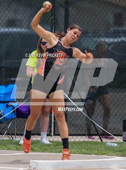 Thumbnail 1 in CHSAA Track & Field 4A Championships (Girls Shot Put) photogallery.