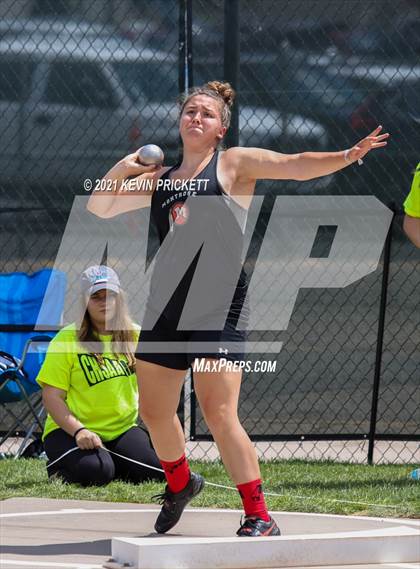 Thumbnail 3 in CHSAA Track & Field 4A Championships (Girls Shot Put) photogallery.