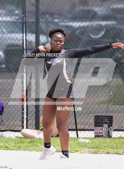 Thumbnail 2 in CHSAA Track & Field 4A Championships (Girls Shot Put) photogallery.