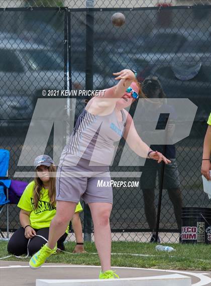 Thumbnail 2 in CHSAA Track & Field 4A Championships (Girls Shot Put) photogallery.