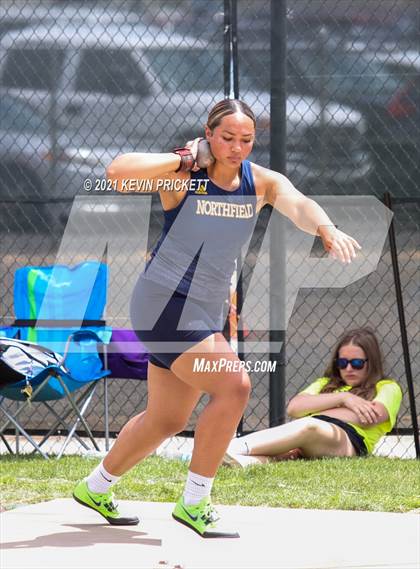 Thumbnail 3 in CHSAA Track & Field 4A Championships (Girls Shot Put) photogallery.