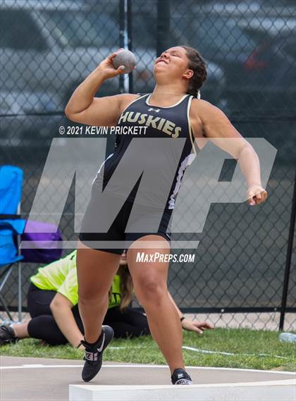 Thumbnail 1 in CHSAA Track & Field 4A Championships (Girls Shot Put) photogallery.