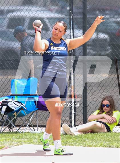 Thumbnail 3 in CHSAA Track & Field 4A Championships (Girls Shot Put) photogallery.