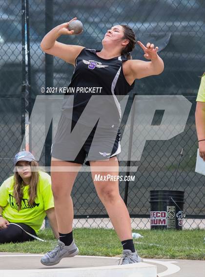 Thumbnail 1 in CHSAA Track & Field 4A Championships (Girls Shot Put) photogallery.