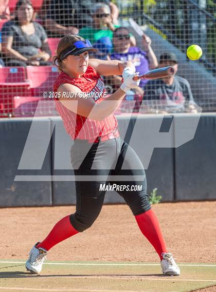 Thumbnail 2 in CIF SDS Girls Softball All-Star Game (Home Run Derby) photogallery.
