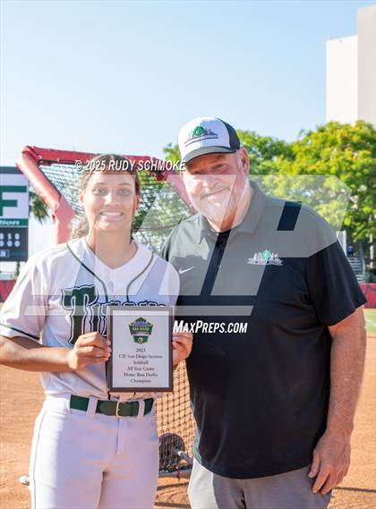 Thumbnail 3 in CIF SDS Girls Softball All-Star Game (Home Run Derby) photogallery.