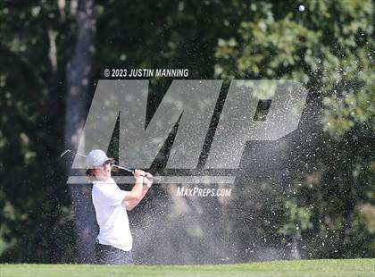 Thumbnail 3 in AAA 3A Class 5 District Playoff photogallery.