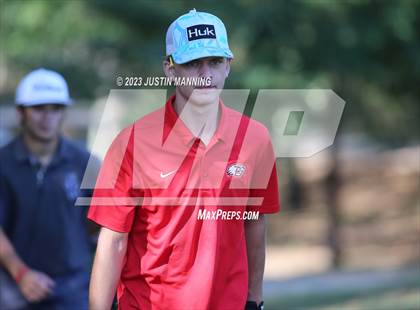 Thumbnail 3 in AAA 3A Class 5 District Playoff photogallery.