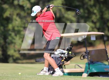 Thumbnail 3 in AAA 3A Class 5 District Playoff photogallery.