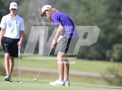 Thumbnail 3 in AAA 3A Class 5 District Playoff photogallery.