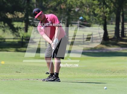 Thumbnail 3 in AAA 3A Class 5 District Playoff photogallery.