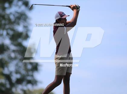 Thumbnail 3 in AAA 3A Class 5 District Playoff photogallery.