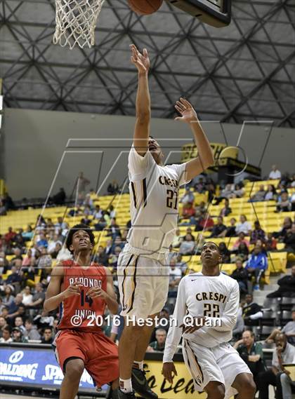 Thumbnail 1 in Crespi vs. Redondo Union (CIF SoCal Regional D1 Final) photogallery.