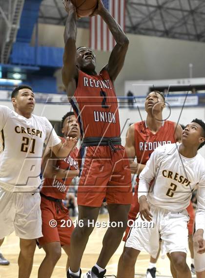Thumbnail 1 in Crespi vs. Redondo Union (CIF SoCal Regional D1 Final) photogallery.
