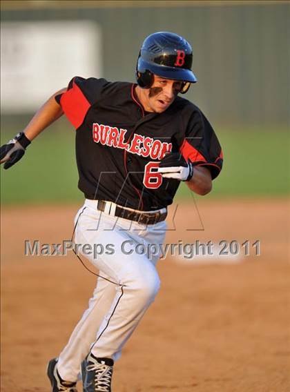 Thumbnail 1 in Burleson @ Lake Dallas (4A Region 1 Semifinals) photogallery.