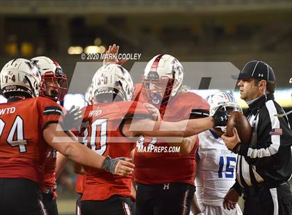 Thumbnail 1 in Rockwall-Heath vs. Temple (UIL 6A Area Playoff) photogallery.