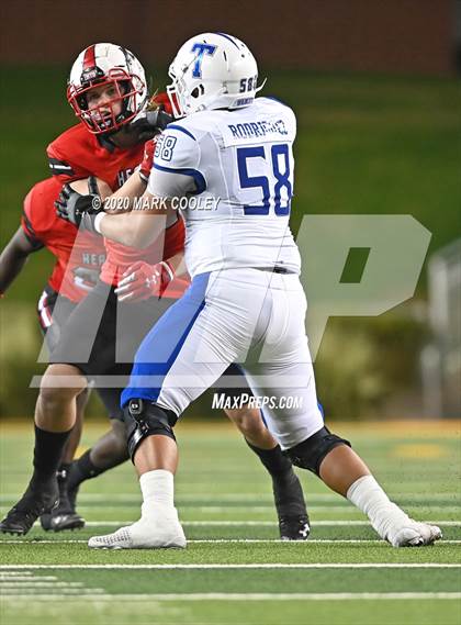 Thumbnail 2 in Rockwall-Heath vs. Temple (UIL 6A Area Playoff) photogallery.