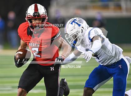 Thumbnail 2 in Rockwall-Heath vs. Temple (UIL 6A Area Playoff) photogallery.