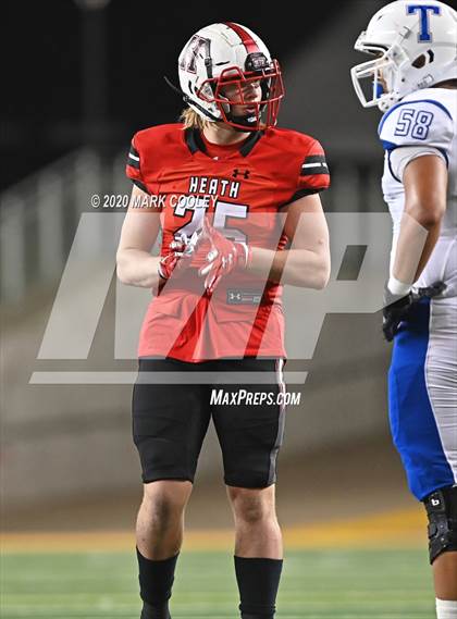 Thumbnail 1 in Rockwall-Heath vs. Temple (UIL 6A Area Playoff) photogallery.