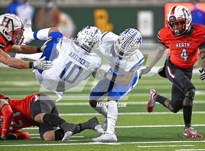 Thumbnail 1 in Rockwall-Heath vs. Temple (UIL 6A Area Playoff) photogallery.