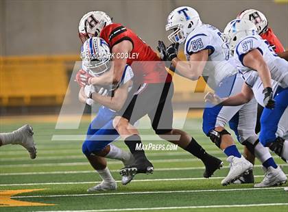 Thumbnail 2 in Rockwall-Heath vs. Temple (UIL 6A Area Playoff) photogallery.
