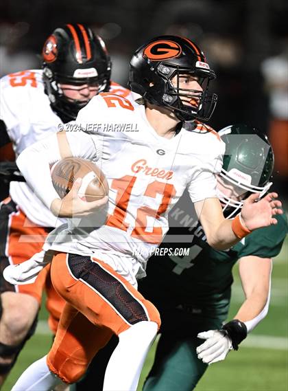 Thumbnail 1 in Green @ Nordonia (OHSAA Division 2 Regional Quarterfinal) photogallery.