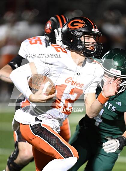 Thumbnail 3 in Green @ Nordonia (OHSAA Division 2 Regional Quarterfinal) photogallery.