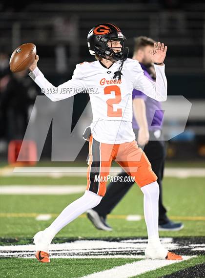 Thumbnail 3 in Green @ Nordonia (OHSAA Division 2 Regional Quarterfinal) photogallery.