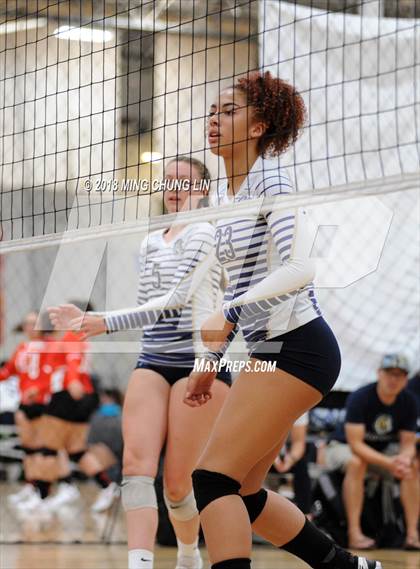 Thumbnail 3 in San Juan Hills vs. Murrieta Mesa (Queen's Court Tournament) photogallery.