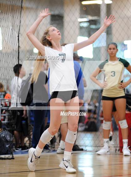 Thumbnail 2 in San Juan Hills vs. Murrieta Mesa (Queen's Court Tournament) photogallery.