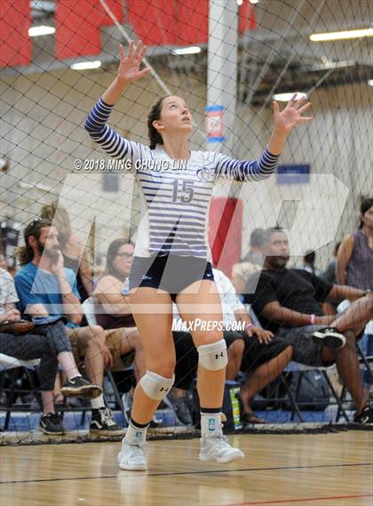 Thumbnail 3 in San Juan Hills vs. Murrieta Mesa (Queen's Court Tournament) photogallery.