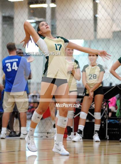 Thumbnail 1 in San Juan Hills vs. Murrieta Mesa (Queen's Court Tournament) photogallery.