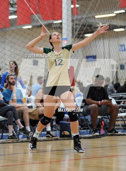 Thumbnail 1 in San Juan Hills vs. Murrieta Mesa (Queen's Court Tournament) photogallery.