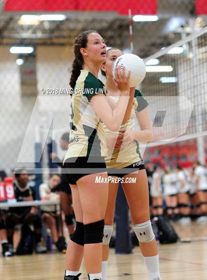 Thumbnail 3 in San Juan Hills vs. Murrieta Mesa (Queen's Court Tournament) photogallery.