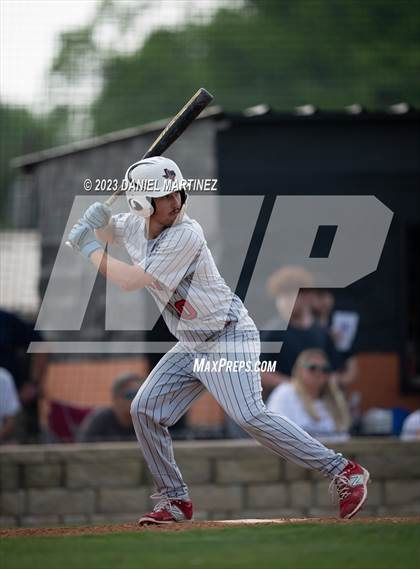Thumbnail 1 in Liberty vs. White (UIL 5A Baseball Region 2 Area) photogallery.