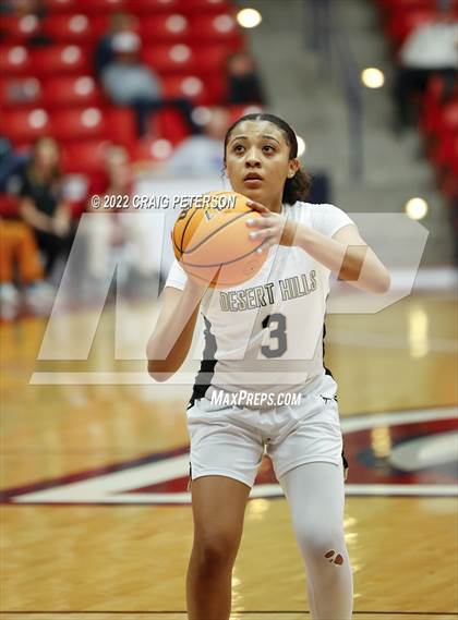 Thumbnail 3 in Desert Hills vs. Hurricane (UHSAA 4A Quarterfinal Playoff) photogallery.
