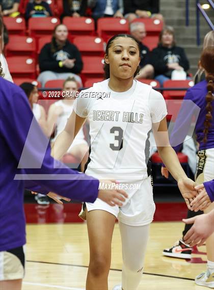 Thumbnail 1 in Desert Hills vs. Hurricane (UHSAA 4A Quarterfinal Playoff) photogallery.