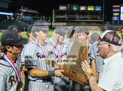 Thumbnail 3 in Grapevine vs. Rouse (UIL 5A Baseball Semifinal Medal Ceremony) photogallery.
