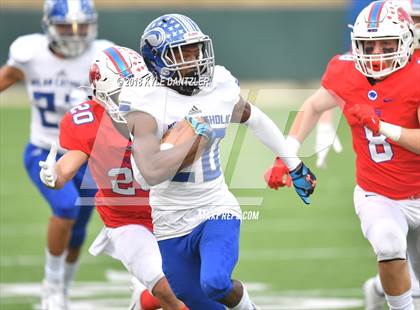 Thumbnail 1 in Nolan Catholic vs. Parish Episcopal (TAPPS  Division 1 Quarterfinal) photogallery.