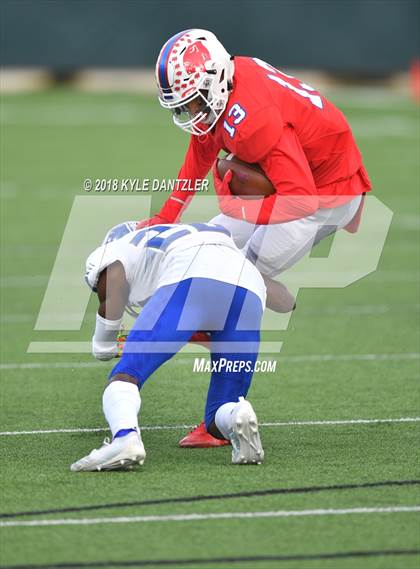 Thumbnail 2 in Nolan Catholic vs. Parish Episcopal (TAPPS  Division 1 Quarterfinal) photogallery.