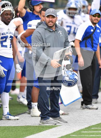 Thumbnail 2 in Nolan Catholic vs. Parish Episcopal (TAPPS  Division 1 Quarterfinal) photogallery.