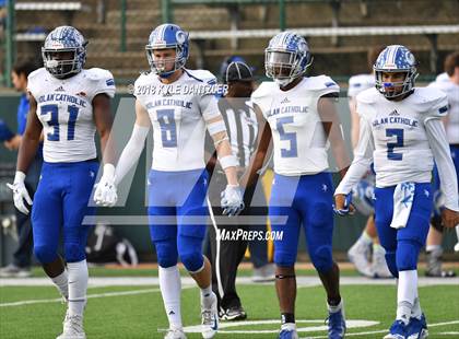 Thumbnail 2 in Nolan Catholic vs. Parish Episcopal (TAPPS  Division 1 Quarterfinal) photogallery.
