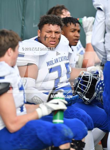 Thumbnail 2 in Nolan Catholic vs. Parish Episcopal (TAPPS  Division 1 Quarterfinal) photogallery.