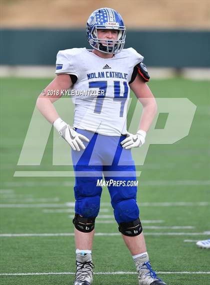 Thumbnail 1 in Nolan Catholic vs. Parish Episcopal (TAPPS  Division 1 Quarterfinal) photogallery.