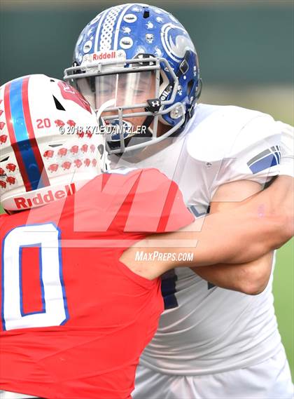 Thumbnail 2 in Nolan Catholic vs. Parish Episcopal (TAPPS  Division 1 Quarterfinal) photogallery.