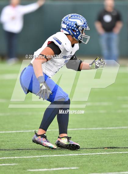 Thumbnail 2 in Nolan Catholic vs. Parish Episcopal (TAPPS  Division 1 Quarterfinal) photogallery.